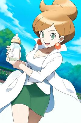 Aurea Wacholder Pokemon Professor Laktation nai xl vollbusig