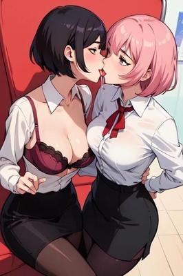 Lesbianas anime (2)