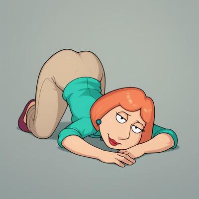 Lois Griffin générée par l'IA (parodie)