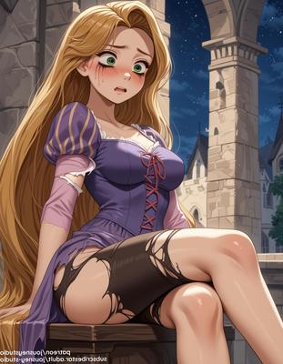 Rapunzel enredado