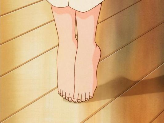 Pieds d'anime ranma / arc rose noire