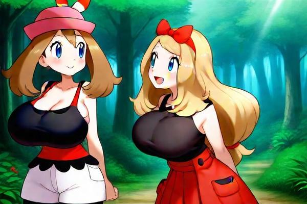 May serena pokemon busty trainers lactating milking ai